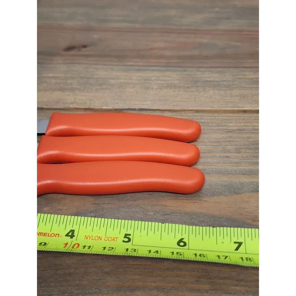 Paring Knife Lot of 3 Pampered Chef Kitchen Plastic Handle